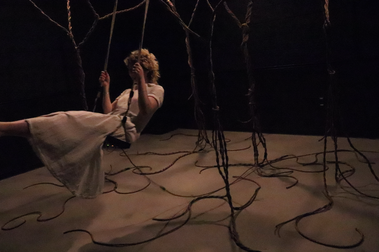Whispering Trees - Me on Swing